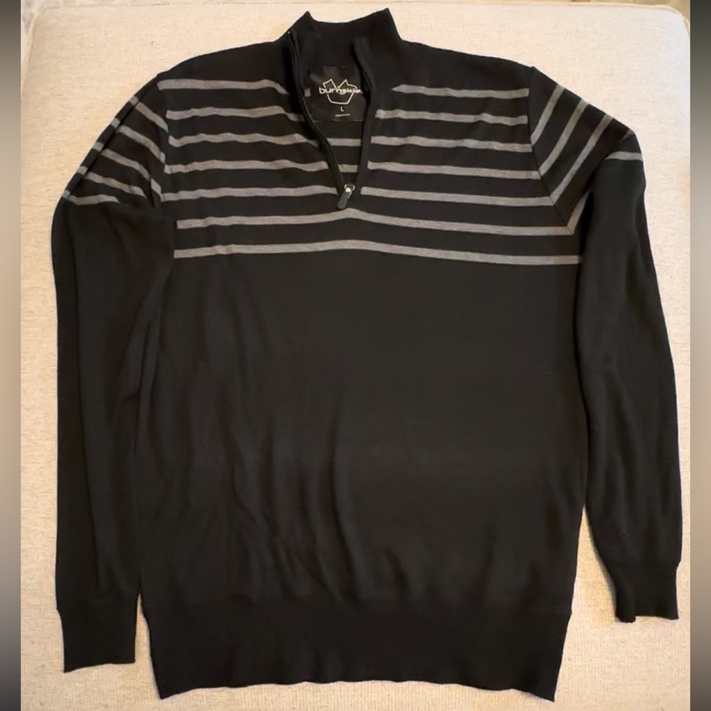 Men’s black sweater
